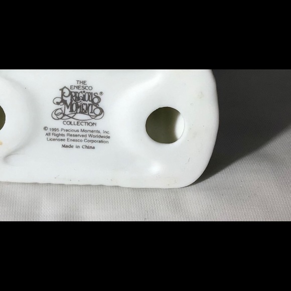 PRECIOUS MOMENTS 1995 March cross aquamarine - Picture 7 of 15